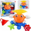 Kúpeľová hračka krab s fontánkou a prísavkami Kúpeľová hračka krab s fontánkou a prísavkami