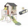 Set domček na pilieroch s 1,5 m šmykľavkou s vodotryskom House On Stilts Life Smoby rozšíriteľný a zvonček elektronický ako darček Set domček na pilieroch s 1,5 m šmykľavkou s vodotryskom House On Stilts Life Smoby rozšíriteľný a zvonček elektronický ako darček
