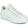 Converse Nízke tenisky Chuck Taylor All Star Lift Mono White Ox Biela Converse Nízke tenisky Chuck Taylor All Star Lift Mono White Ox Biela