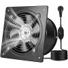 Vevor Odsávací ventilátor 20,3 cm, 576 cfm, na stenu, regulácia rýchlosti SDKZTFS8INCHKS61W001V2 Vevor Odsávací ventilátor 20,3 cm, 576 cfm, na stenu, regulácia rýchlosti SDKZTFS8INCHKS61W001V2