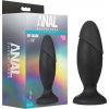 Anal Adventures Platinum Rocket veľký análny kolík čierny