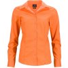 James & Nicholson (Daiber) Dámska košeľa s dlhým rukávom JN641 - Oranžová | XS James & Nicholson (Daiber) Dámska košeľa s dlhým rukávom JN641 - Oranžová | XS