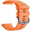 Silikónový remienok Ricardo 20mm (pro Garmin Venu, Venu Sq, Venu 2 plus aj.), oranžový, Quick Release, predĺžená dĺžka Silikónový remienok Ricardo 20mm (pro Garmin Venu, Venu Sq, Venu 2 plus aj.), oranžový, Quick Release, predĺžená dĺžka