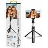 Držiak SELFIE s Bluetooth ALIGATOR HA12, tripod, black Držiak SELFIE s Bluetooth ALIGATOR HA12, tripod, black
