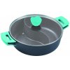Kastról delený Hot Pot s pokrievkou so silikónovými úchytmi 30 x 9,5 cm BS11514 Kastról delený Hot Pot s pokrievkou so silikónovými úchytmi 30 x 9,5 cm BS11514