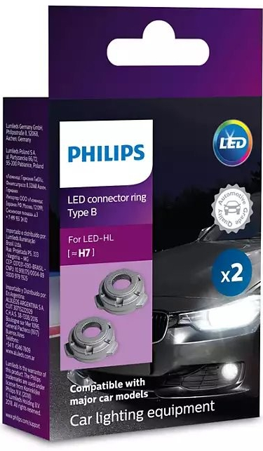 PHILIPS LED adaptér pre H7 typ B - set 2ks