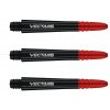 Winmau Vecta Blade 6 plastové s hliníkovým topom čierne stredné
