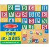 Abeceda a číslice drevená zručná hra - Melissa &, Doug Abeceda a číslice drevená zručná hra - Melissa &, Doug