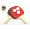 Sada stolní tenis 2 pálky + 3 míčky na kartě 18x29cm Sada stolní tenis 2 pálky + 3 míčky na kartě 18x29cm