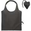 Skladacia nákupná taška 140g, čierna Skladacia nákupná taška 140g, čierna
