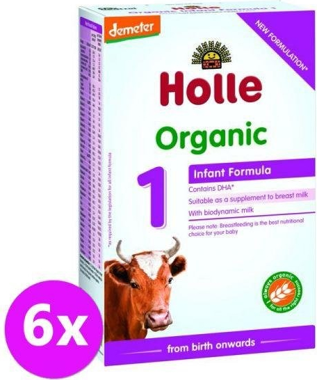 HOLLE Bio 1 6 x 400 g
