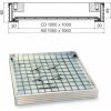 Poklop hliníkový pre zadláždenie H60 - 1000x1000 - nosnosť do 12,5 t Poklop hliníkový pre zadláždenie H60 - 1000x1000 - nosnosť do 12,5 t