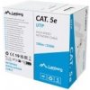 Lanberg kábel LAN UTP kat.5E 100m drôt CU sivý CPR + fluke passed Lanberg kábel LAN UTP kat.5E 100m drôt CU sivý CPR + fluke passed