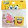 Deli Spongebob + Patrik guma 2 ks Deli Spongebob + Patrik guma 2 ks