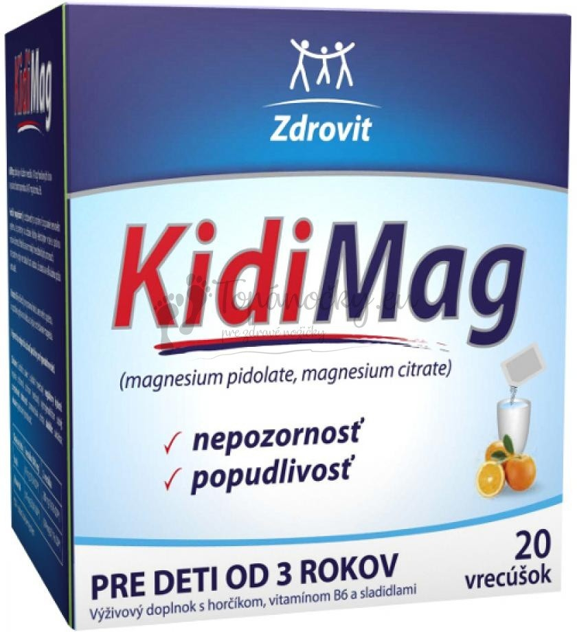 Naturprodukt Kidimag od 3 rokov 20 vrecúšok