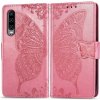 Peňaženkové kožené puzdro Butterflyna Huawei P30 – Ružová Peňaženkové kožené puzdro Butterflyna Huawei P30 – Ružová