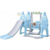 Detská šmýkačka s hojdačkou 3v1 baby blue - Multicolor Detská šmýkačka s hojdačkou 3v1 baby blue - Multicolor