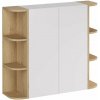 Súprava skrinka Comad Aster White ASTER WHITE 80-30-1D, regál Comad Dalia Cashmere CREMONA UN 83-15-80 SM Súprava skrinka Comad Aster White ASTER WHITE 80-30-1D, regál Comad Dalia Cashmere CREMONA UN 83-15-80 SM