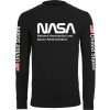 Mister Tee NASA US Crewneck Čierna