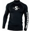 Scubapro Pánske lycrové tričko RASHGUARD BLACK UPF50, dlhý rukáv - L Scubapro Pánske lycrové tričko RASHGUARD BLACK UPF50, dlhý rukáv - L