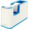 Leitz WOW Odvíječ pásky bílo-modrá / Na pásky do 19 mm x 33 m Leitz WOW Odvíječ pásky bílo-modrá / Na pásky do 19 mm x 33 m