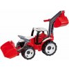 Lena Traktor s lyžicou a bagrom modro sivý Lena Traktor s lyžicou a bagrom modro sivý