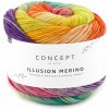 ILLUSION MERINO Katia Farby ILLUSION MERINO: 304 pestrá ILLUSION MERINO Katia Farby ILLUSION MERINO: 304 pestrá