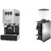 Gaggia Classic E24, stainless steel + Stone Espresso Pebble, chrome Gaggia Classic E24, stainless steel + Stone Espresso Pebble, chrome