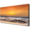 Obraz Canvas More slnko vlny krajina 100x50 cm Obraz Canvas More slnko vlny krajina 100x50 cm