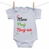 Boodyy Body s krátkym rukávom Prvý Nový rok s menom dieťatka 92 (18-24 mesiacov) Boodyy Body s krátkym rukávom Prvý Nový rok s menom dieťatka 92 (18-24 mesiacov)