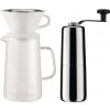 Kanvica na prípravu kávy Slow Coffee s karafou a mlynčekom 4 diely Kanvica na prípravu kávy Slow Coffee s karafou a mlynčekom 4 diely