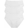 Blaze Plus Size bambusové nohavičky 3 ks 4XL biela Blaze Plus Size bambusové nohavičky 3 ks 4XL biela