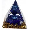 Orgonitová pyramída - Pentakel - modrý Orgonitová pyramída - Pentakel - modrý