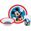 Mickey Mouse Jedálenská súprava Mickey, 3-dielna Mickey Mouse Jedálenská súprava Mickey, 3-dielna