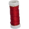 Drôt 0,4mm 30g - červený Drôt 0,4mm 30g - červený