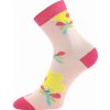 Woodik ABS Detské ponožky bledoružová