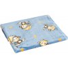 Bellatex Dětská deka ELLA, Opička - 75x100 cm Bellatex Dětská deka ELLA, Opička - 75x100 cm