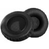Náhradné Náušníky pre Philips SHB3060, Pamäťová pena + PU Koža, Čierne, 1 pár Náhradné Náušníky pre Philips SHB3060, Pamäťová pena + PU Koža, Čierne, 1 pár
