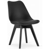 Jedálenská stolička MARK - čierna (čierne nohy) Jedálenská stolička MARK - čierna (čierne nohy)