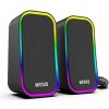 Marvo reproduktory HAVOC 20BK, 6W, černé, podsvícené Marvo reproduktory HAVOC 20BK, 6W, černé, podsvícené