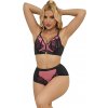 Subblime - 955571 pink patent leather mesh zipper bra set S/M Subblime - 955571 pink patent leather mesh zipper bra set S/M