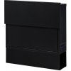 Kovoinoxshop Poštová schránka (410x430x102mm),list: B4 Farba: Čierna RAL9005 Kovoinoxshop Poštová schránka (410x430x102mm),list: B4 Farba: Čierna RAL9005