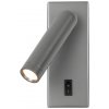 Italux Nova WL-46376-1-GR nástenné svietidlo LED 2,5W 3000K Italux Nova WL-46376-1-GR nástenné svietidlo LED 2,5W 3000K