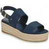 Tommy Hilfiger Espadrilky MID WEDGE SANDAL Námornícka modrá Tommy Hilfiger Espadrilky MID WEDGE SANDAL Námornícka modrá