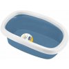 STEFANPLAST Sprint 10 toaleta pre mačky s okrajom nebesky modrá/biela 31x43x14cm STEFANPLAST Sprint 10 toaleta pre mačky s okrajom nebesky modrá/biela 31x43x14cm