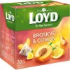 Loyd Tea pyramída broskyne + citrón 40g Loyd Tea pyramída broskyne + citrón 40g