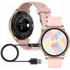 Smart hodinky Artnico KM10 silikonowy róż ružové Smart hodinky Artnico KM10 silikonowy róż ružové