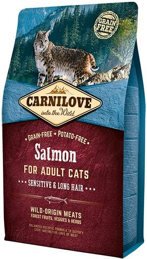 CARNILOVE Salmon Cat Hruška Losos 6 kg