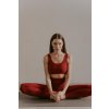 Monks Jóga top Aura Burgundy Veľkosť: S Monks Jóga top Aura Burgundy Veľkosť: S