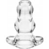 Perfect Fit Double Tunnel Plug XL Priehľadný - Anatomická tunelová zátka XL Perfect Fit Double Tunnel Plug XL Priehľadný - Anatomická tunelová zátka XL